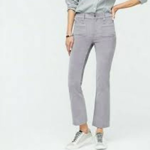 J. Crew Denim - J. Crew Billie demi boot crop pants